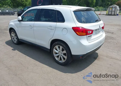 2014 Mitsubishi Outlander Sport Es z USA, uszkodzony, nr VIN 4A4AR3AUXEE010101